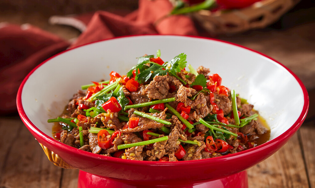 生炒黄牛肉 - Stir-Fried Yellow Beef - XIANGWEI CHINESE CUISINE signature