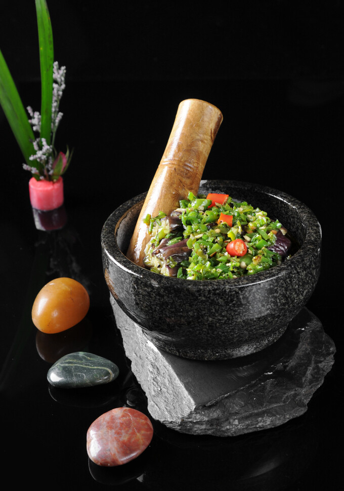 擂椒茄子 - Pounded Pepper Eggplant - XIANGWEI CHINESE CUISINE signature