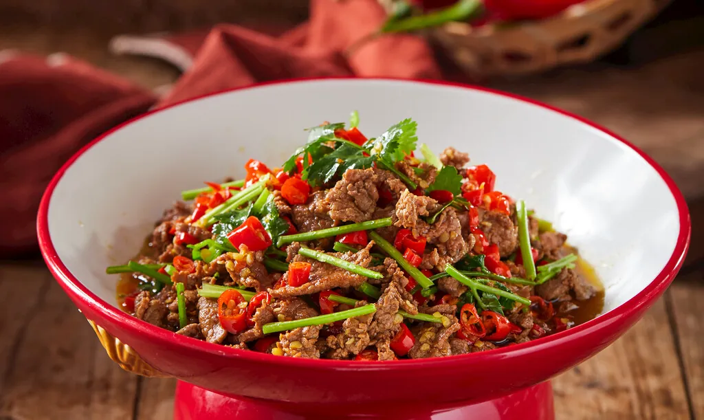 生炒黄牛肉 - Stir-Fried Yellow Beef - XIANGWEI CHINESE CUISINE signature